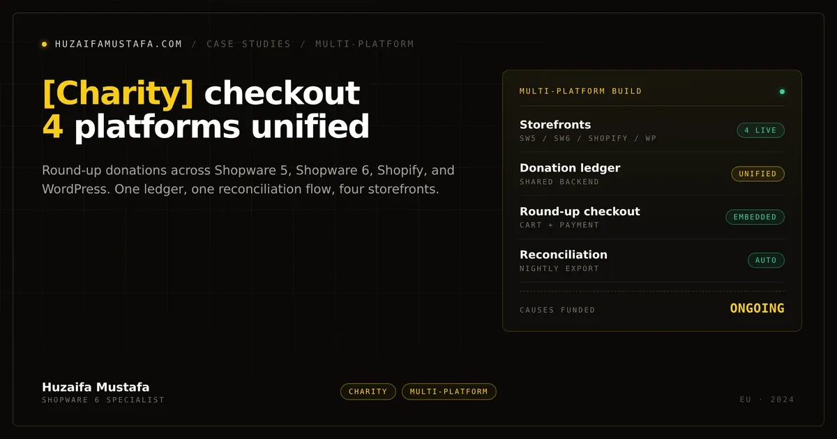 Multi-platform donation plugin case study cover